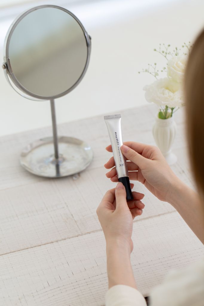 ハリ弾力ケア使用シーン